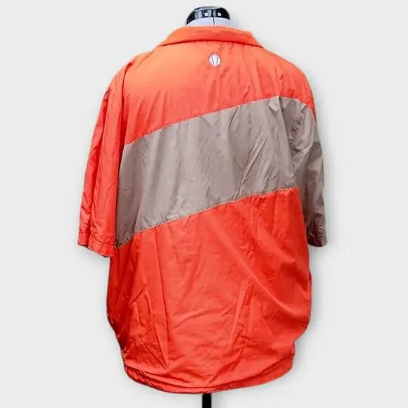 Sunice Weather 1/4 Zip Golf Pullover Men's XL Orange Waterproof Active Mock Neck - Picture 3 of 6